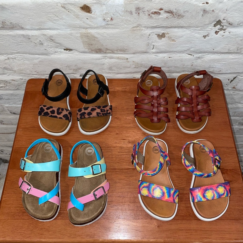 Wonder Nation Toddler Girls Sandals Size 7